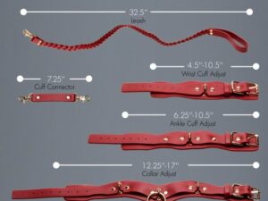 Lover's Restraints Set - Red