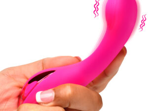 G-Spot Silicone Vibrator - Pink