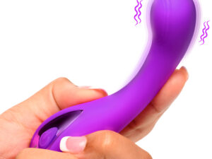 G-Spot Silicone Vibrator - Purple