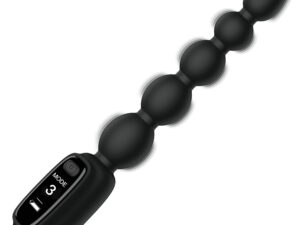 Silicone Anal Beads with Digital Display