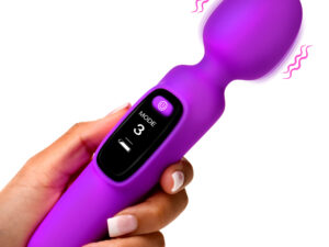 Digital Silicone Wand with Display