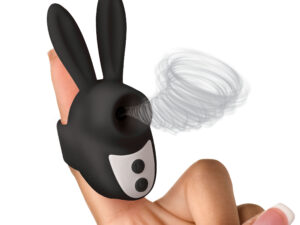 Sucky Bunny Clit Stimulator - Black