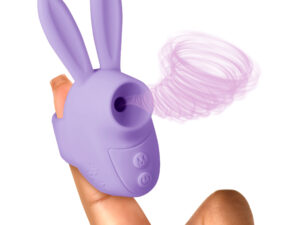 Sucky Bunny Clit Stimulator - Purple