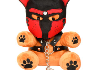 Pup Bear with Removeable Muzzle and Hood