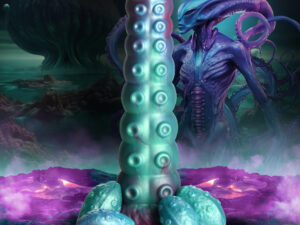 Galactic Breeder Ovipositor Silicone Dildo