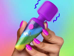 Rainbow Mini Silicone Wand