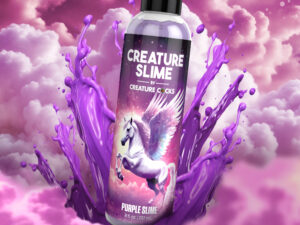 Purple Creature Slime Water-Based Lubricant - 8oz